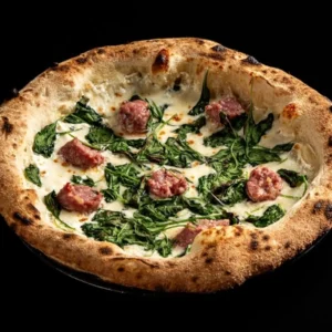 SALSICCIA E SPINACI